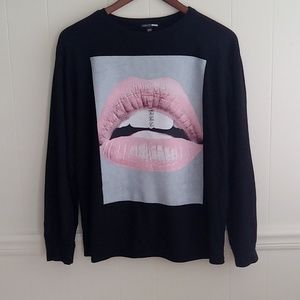 Women fashion nova long sleeve shirt medium